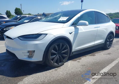 2020 Tesla Model X Long Range Dual Motor All-Wheel Drive/Long Range Plus Dual Motor All-Wheel Drive from USA, damaged, VIN 5YJXCBE24LF231730